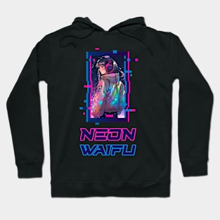 Cyber Futuristic Girl - Anime Shirt Hoodie